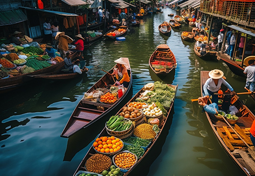 Плавучий рынок